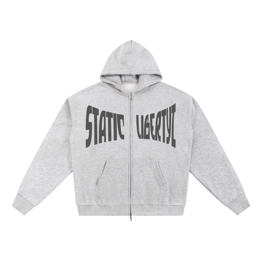 Essential Fleece Zip-Through Hoodie