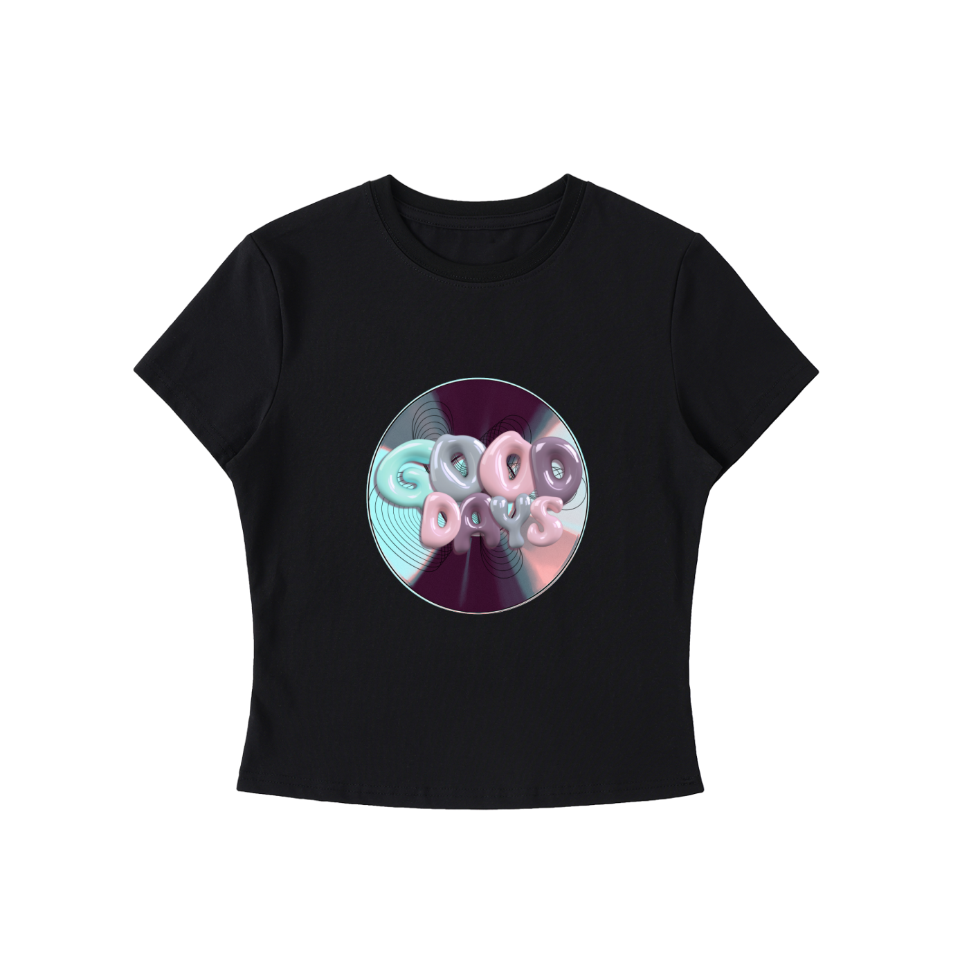 Essential Bodycon Crewneck T-Shirt