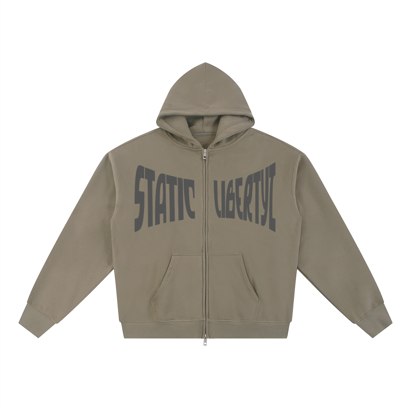 Essential Fleece Zip-Through Hoodie