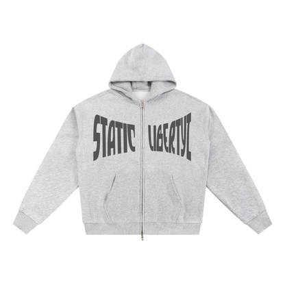 Essential Fleece Zip-Through Hoodie