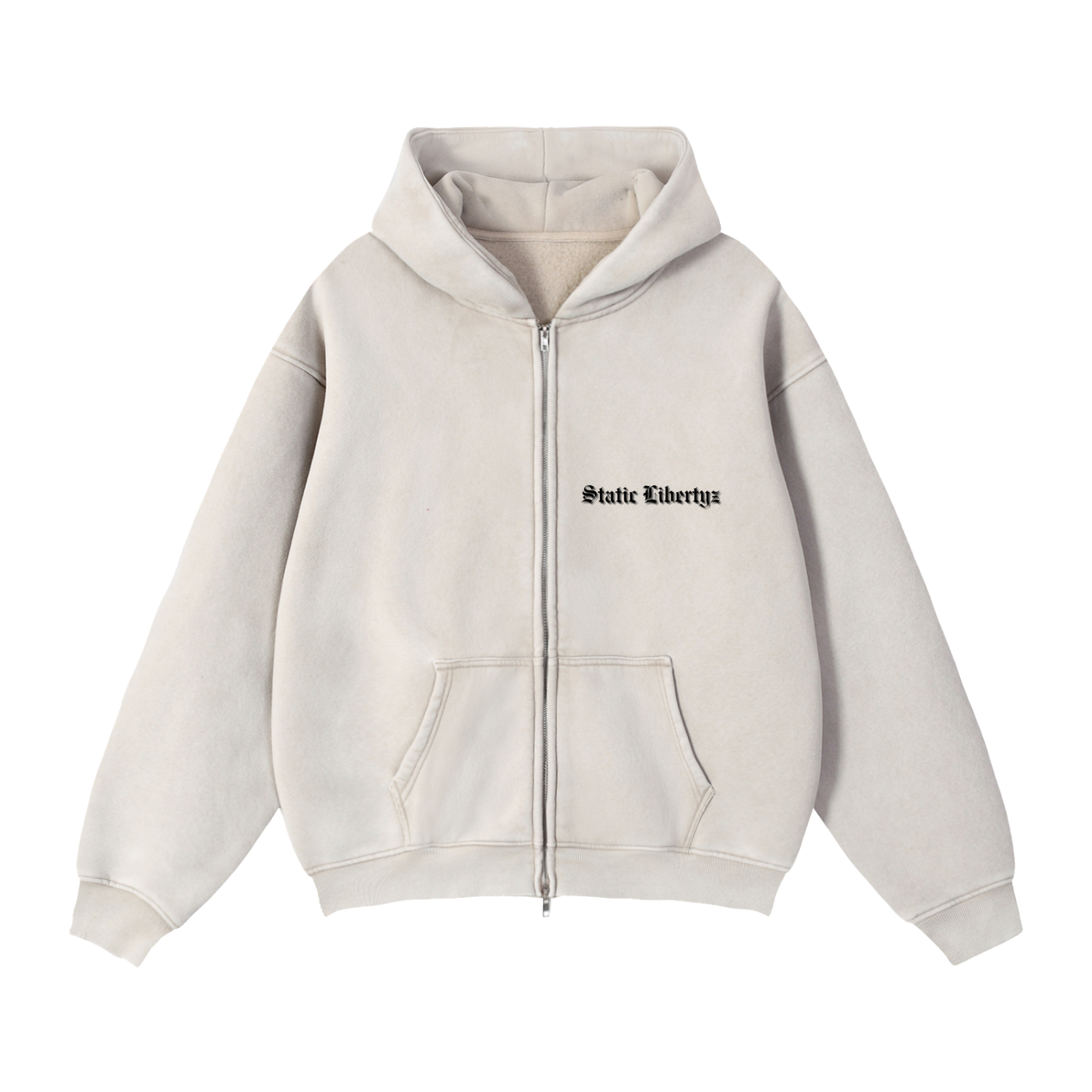 NEVER SURRENDER Boxy Fleeced Hoodie