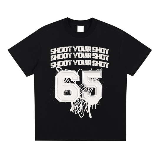 SHOOT YOUR SHOT Basketball Tee