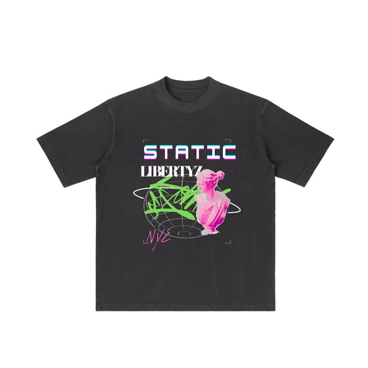 Vintage Wash Drop Shoulder T-shirt