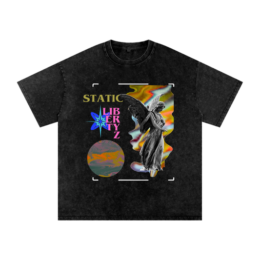 Acid Wash Oversize T-Shirt - 250 GSM
