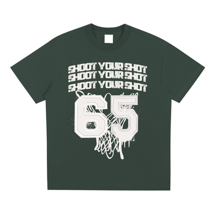 SHOOT YOUR SHOT Basketball Tee