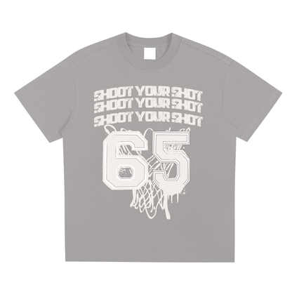 SHOOT YOUR SHOT Basketball Tee