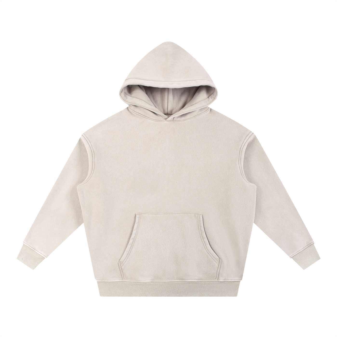 ALL WE NEED IS MONEY Oversized Fleeced Hoodie