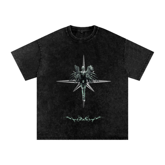 Acid Wash Oversize T-Shirt - 250 GSM