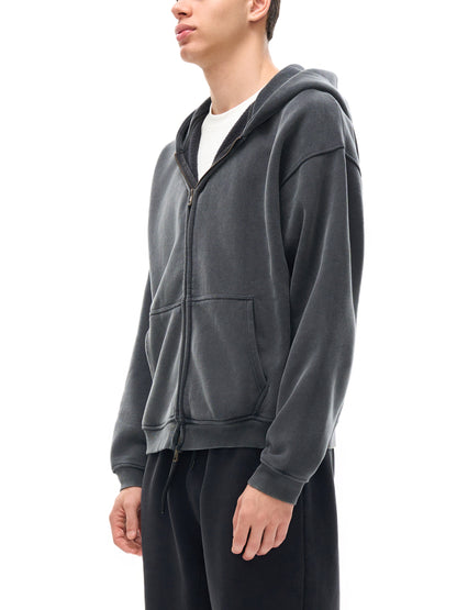 NEVER SURRENDER Boxy Fleeced Hoodie